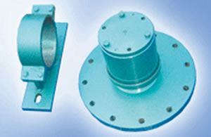 法蘭端軸游動支撐